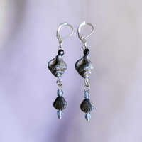 Blue Shells Earrings