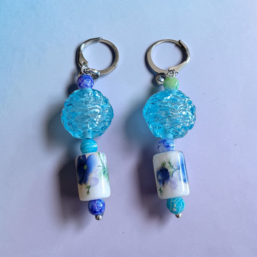 Bees in Summer Earrings