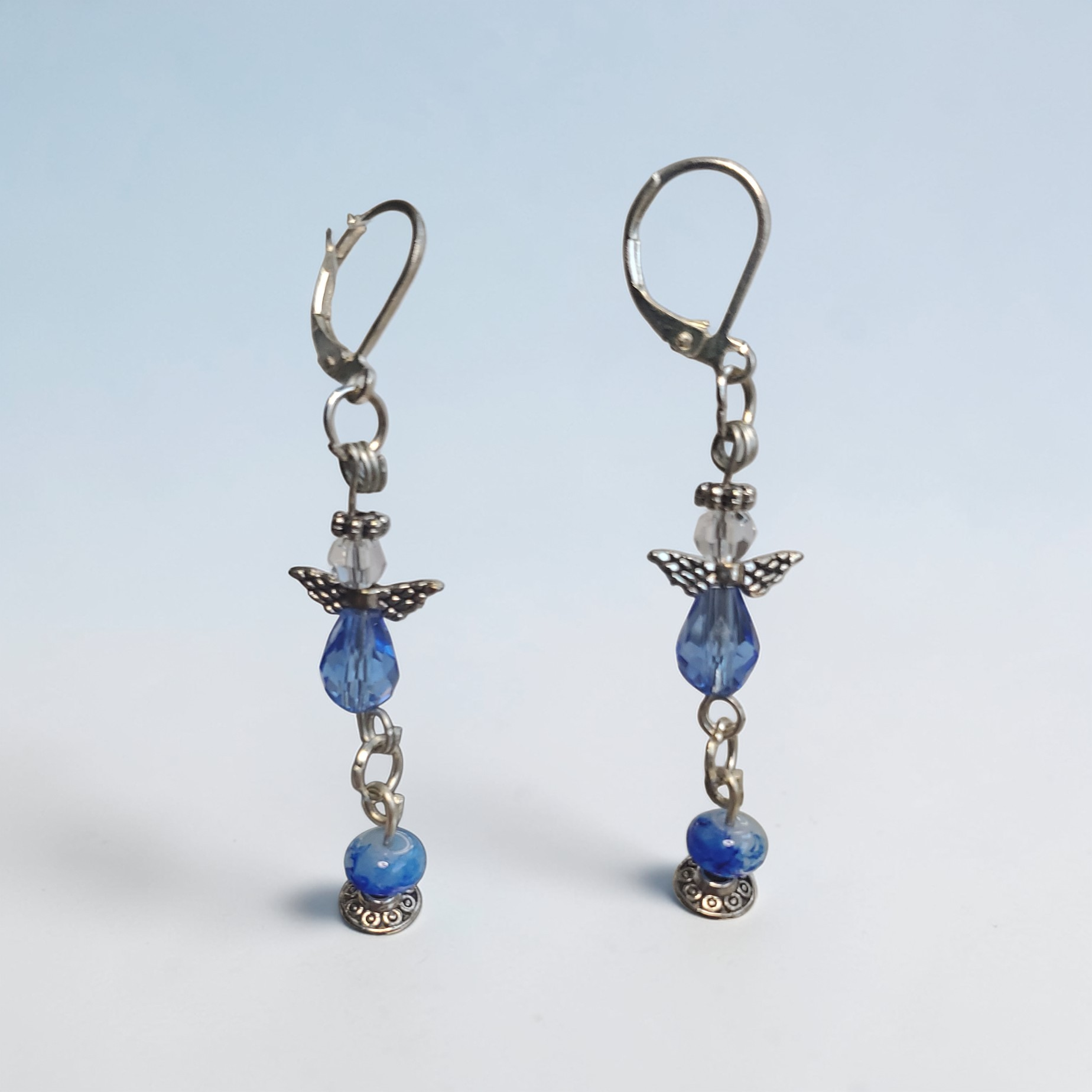 Blue Angel Earrings