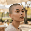 Golden Black Earrings | Mamabug ReCreations