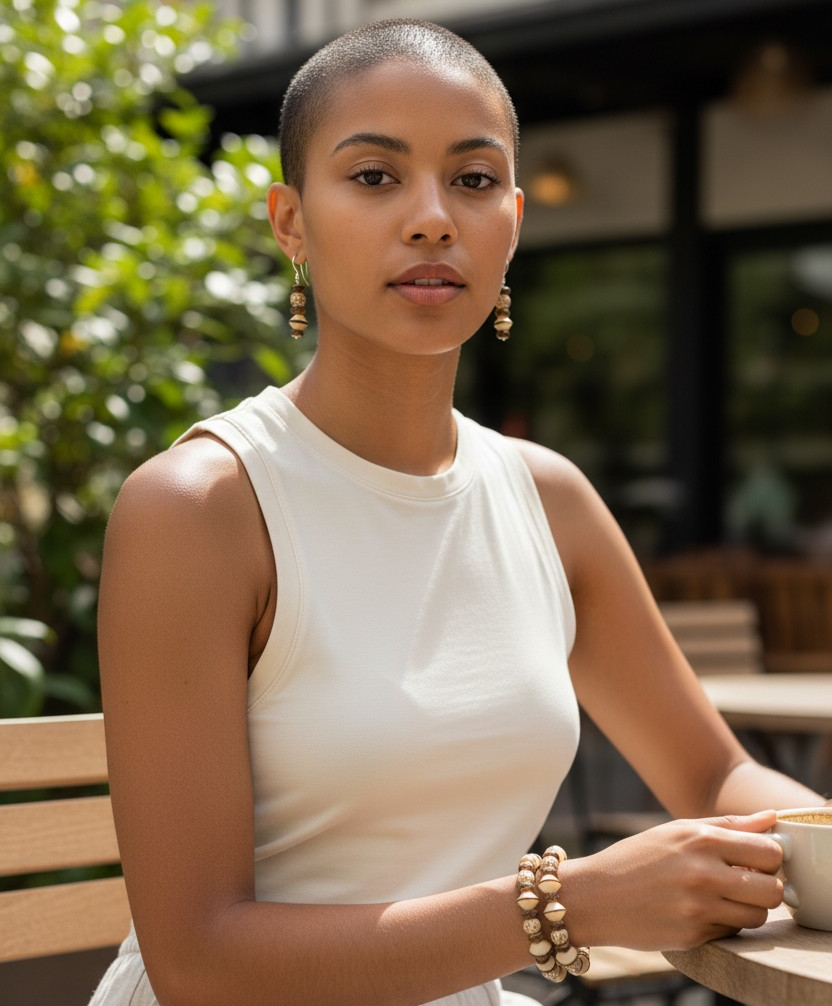 Recycled Seed Beaded Jewelry Set (MW)