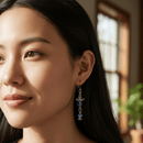 Blue Angel Earrings | Mamabug ReCreations - Artisan Jewelry