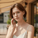 Hamsa Earrings | Mamabug ReCreations - Artisan Jewelry