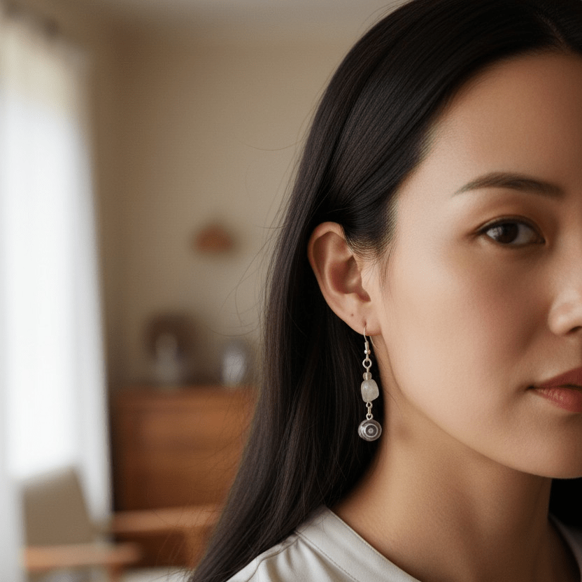 Amethyst Earrings | Mamabug ReCreations - Artisan Jewelry
